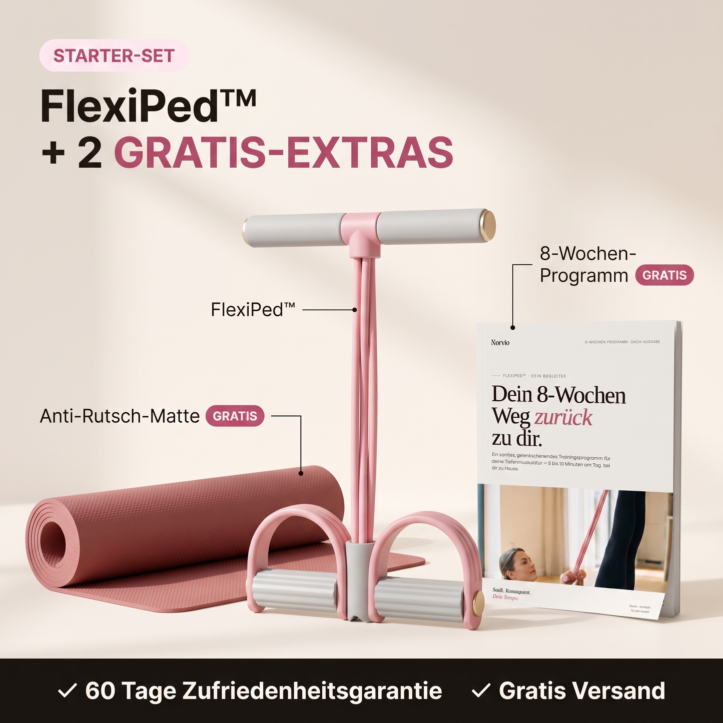 FlexiPed Starter-Set mit 2 Gratis-Extras