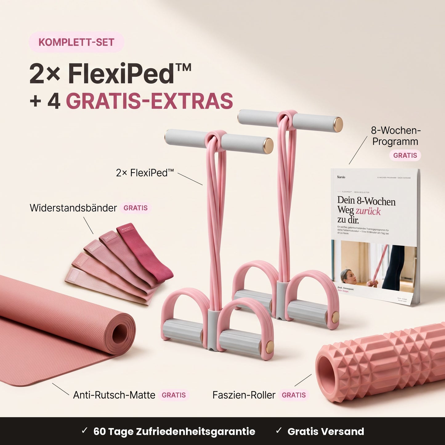 Komplett-Set + 4 GRATIS-Extras
