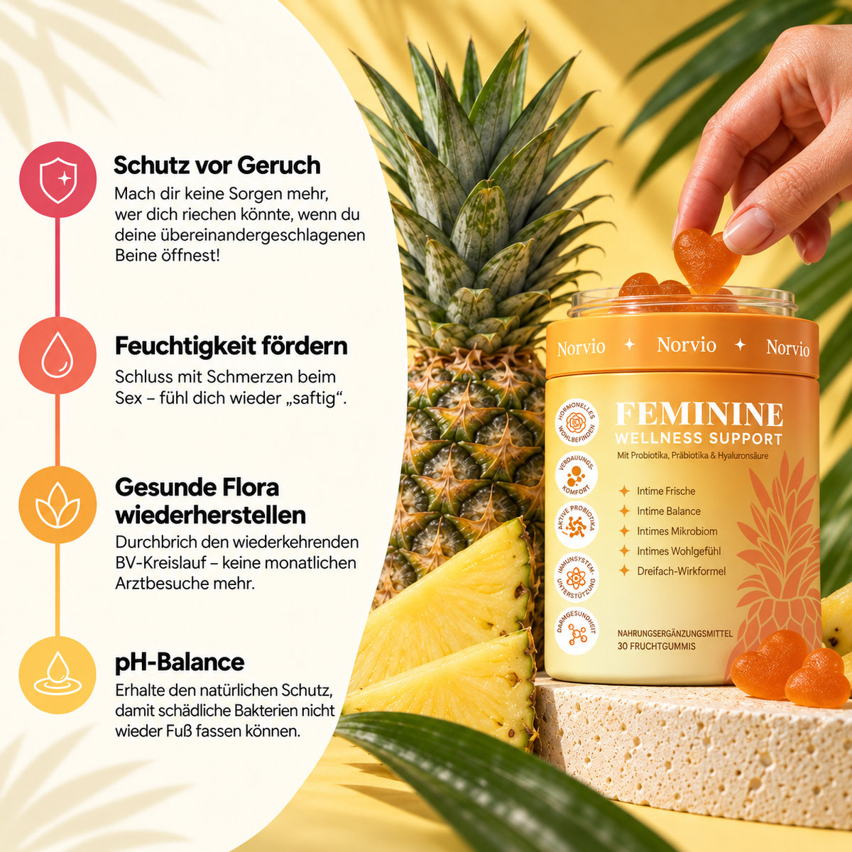 Femminora® Intimflora Komplex Gummies