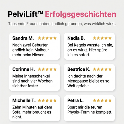 PelviLift™ Erfolgsgeschichten