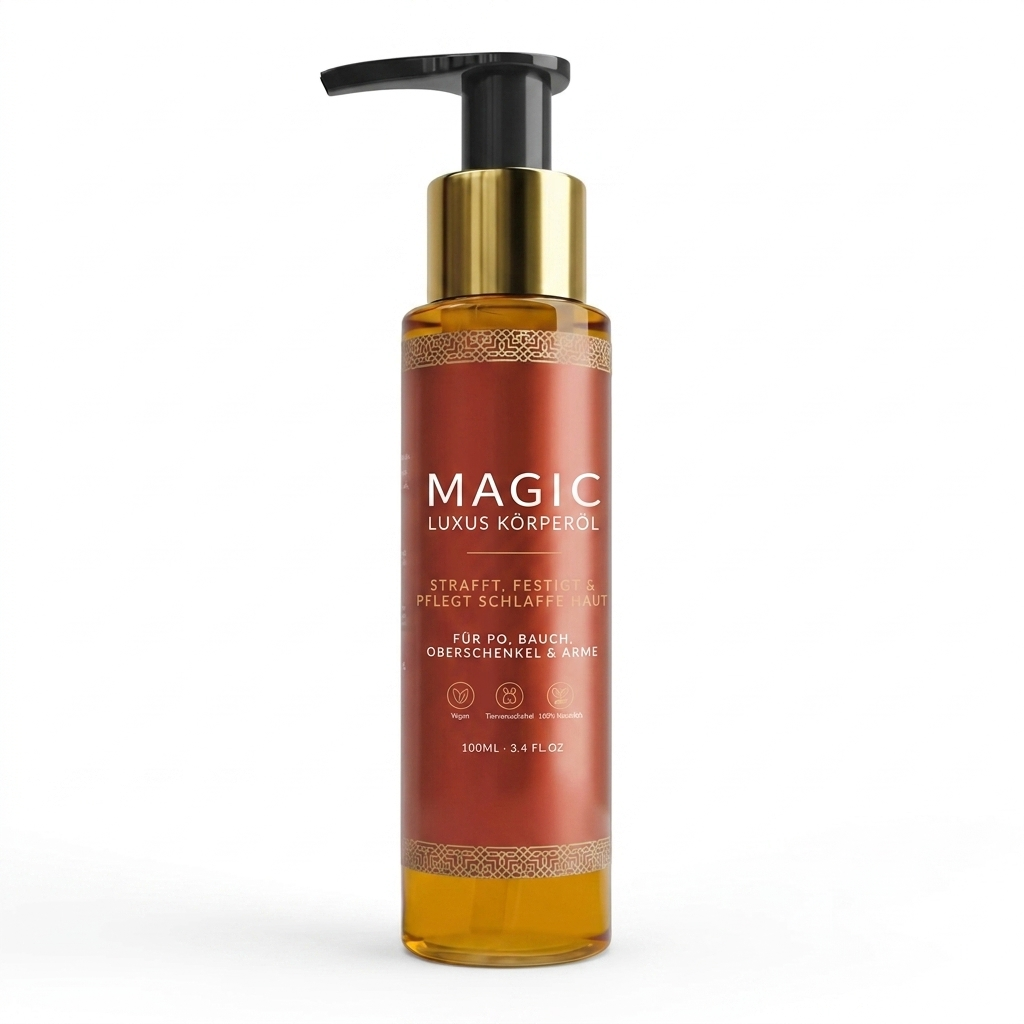 MAGIC Luxus-Körperöl 100ml Flasche mit Pumpspender